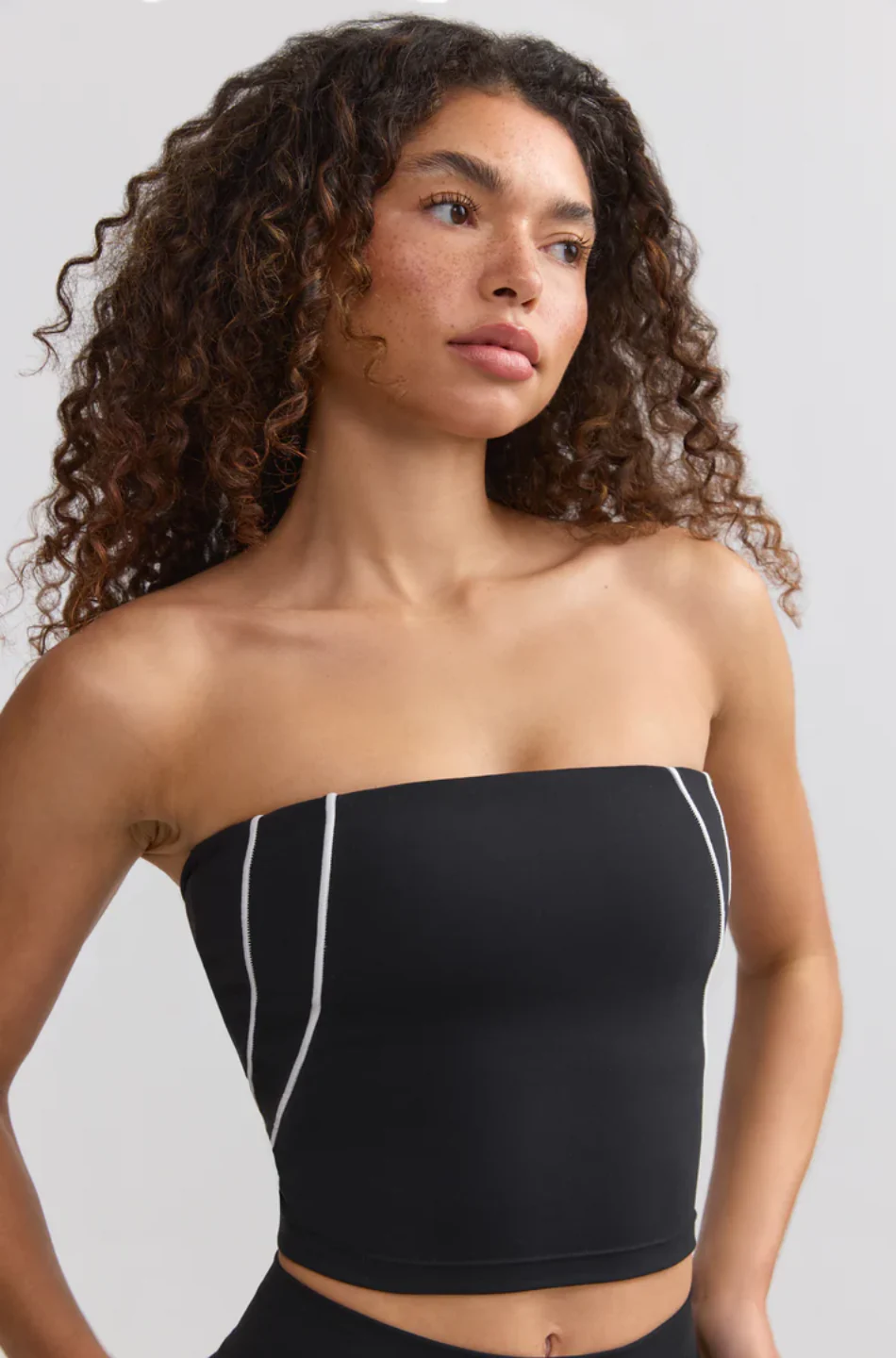 Black Bandeau Top - Image 4