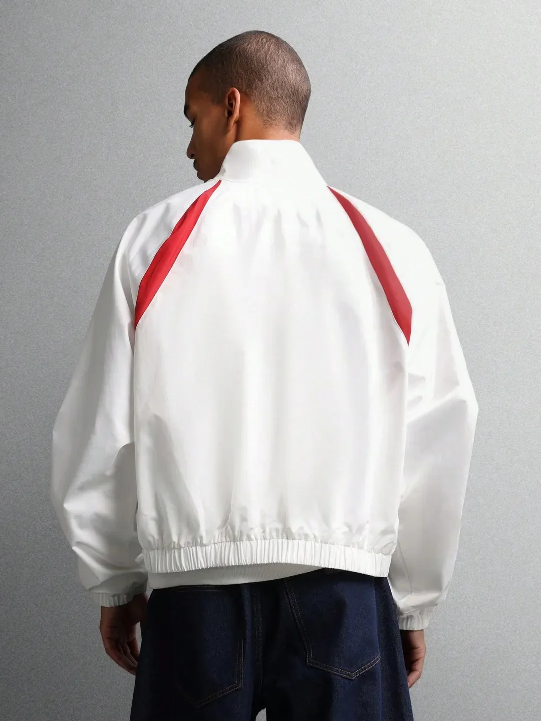 Color Block Nylon Jacket - Image 4