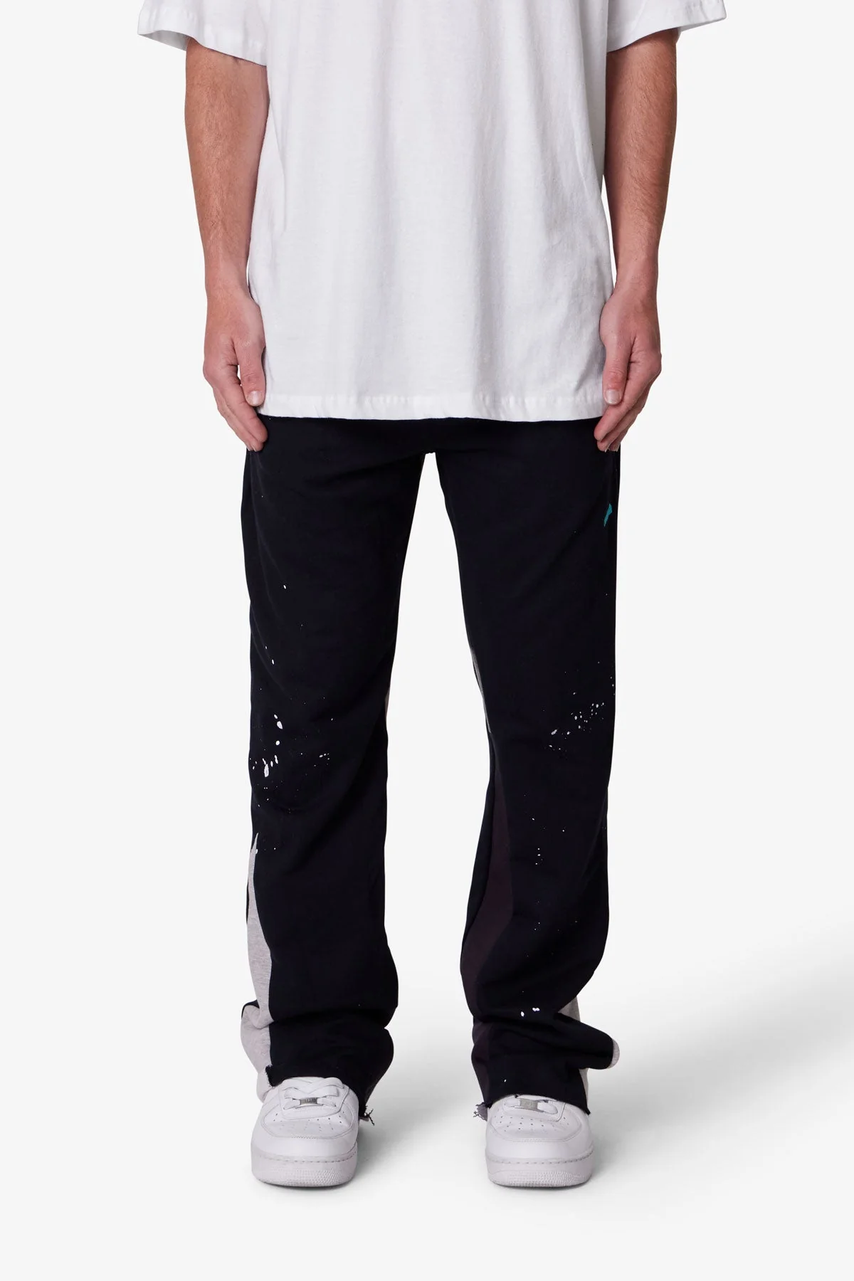 Contrast Bootcut Sweatpants - Image 2