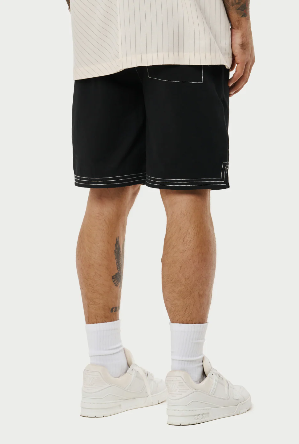 Contrast Stitch Woven Shorts - Image 6