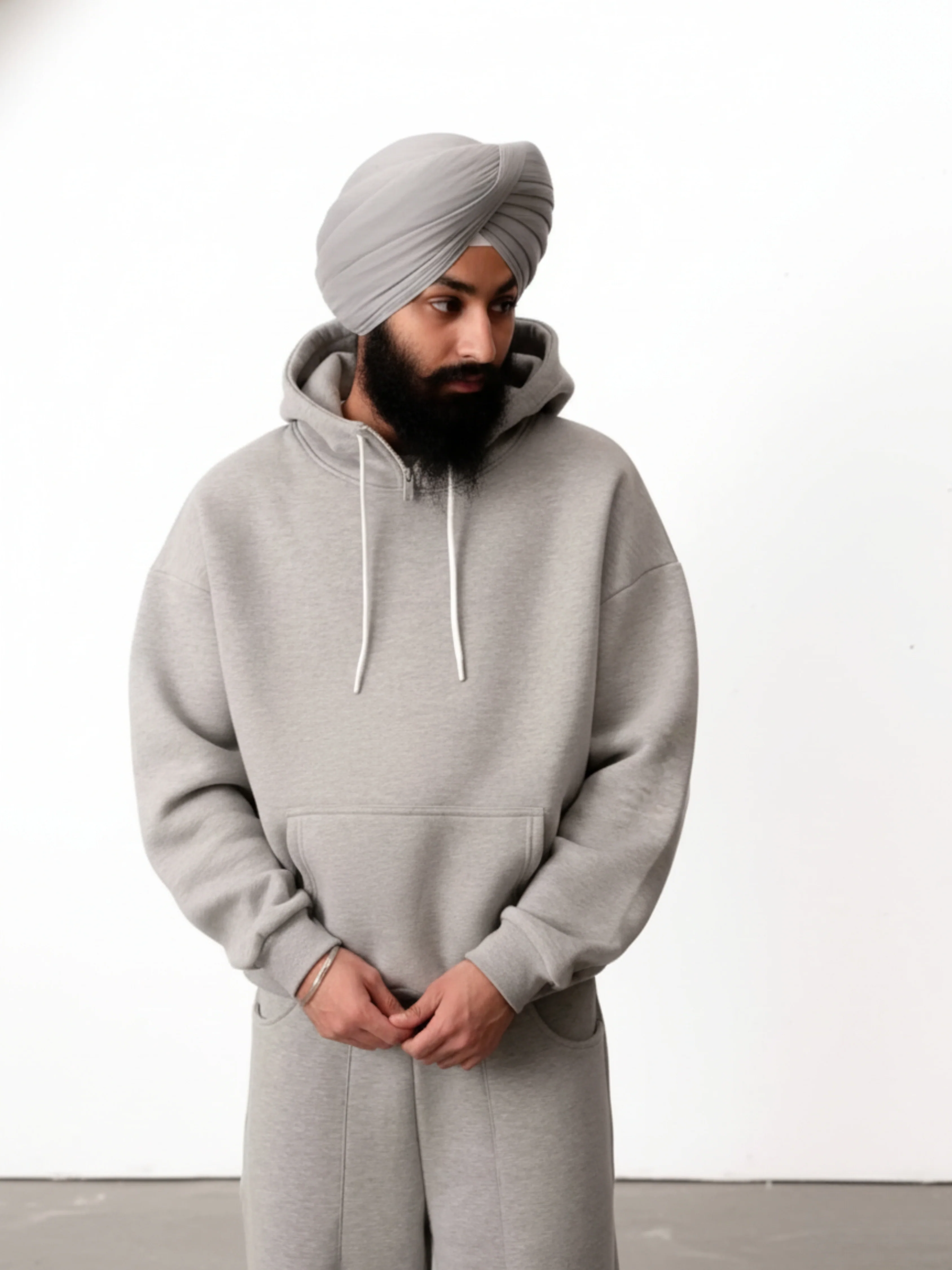 Cozy Half Zip Hoodie - Image 3