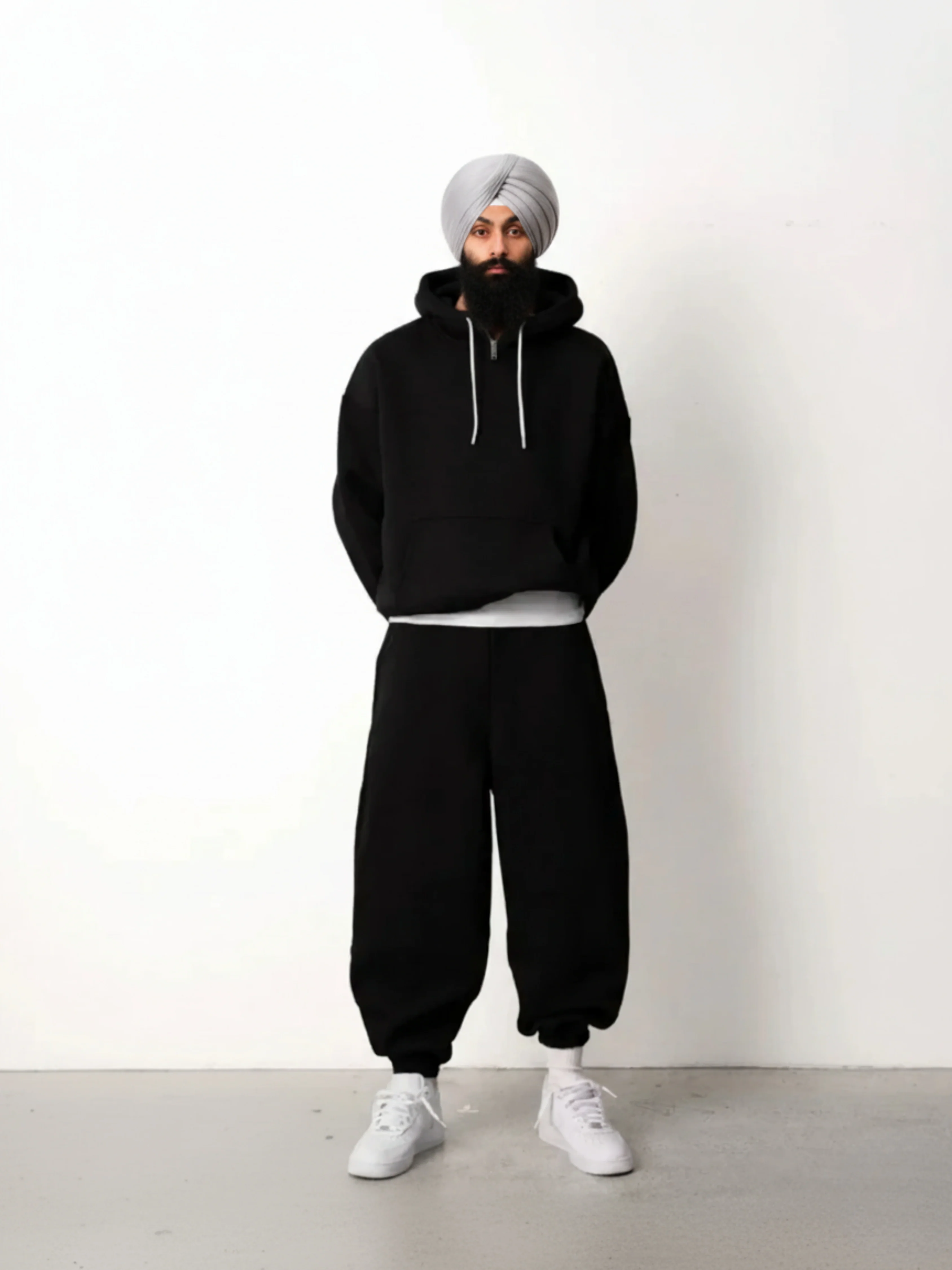Cozy Half Zip Hoodie - Image 9