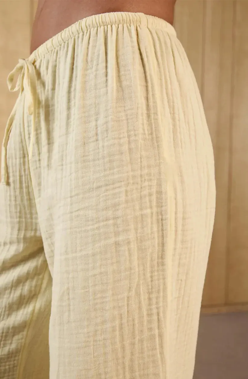 Guaze Cotton Drawstring Pant - Image 2