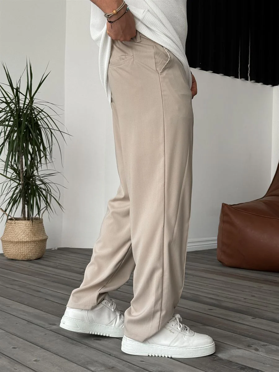 Office Straight Fit Pants - Image 5
