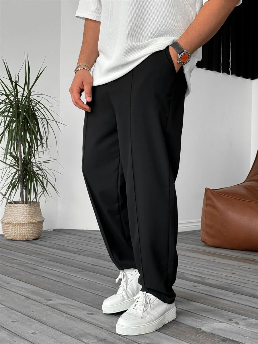 Office Straight Fit Pants - Image 9
