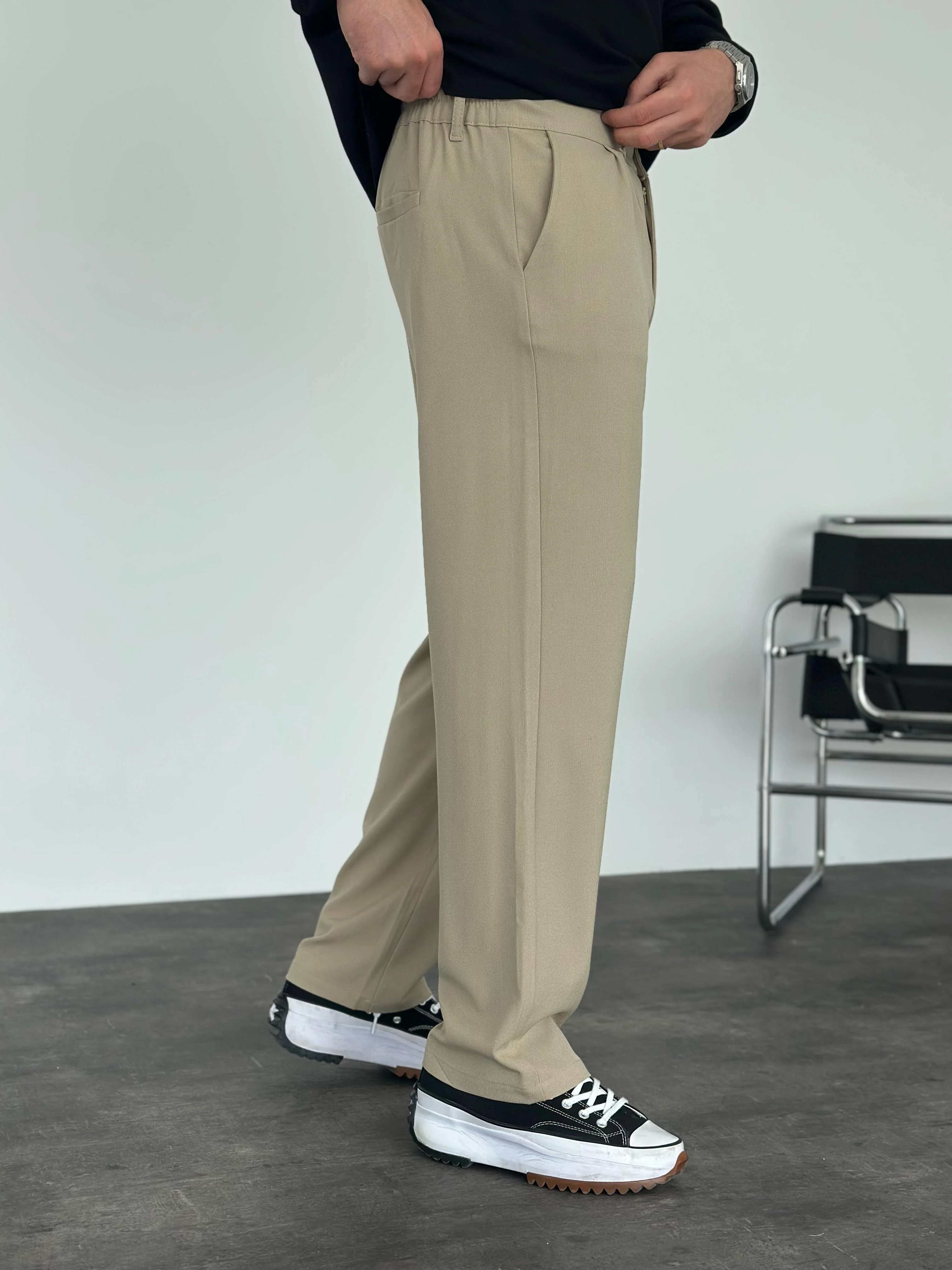 Pleated Office Pants - Image 6