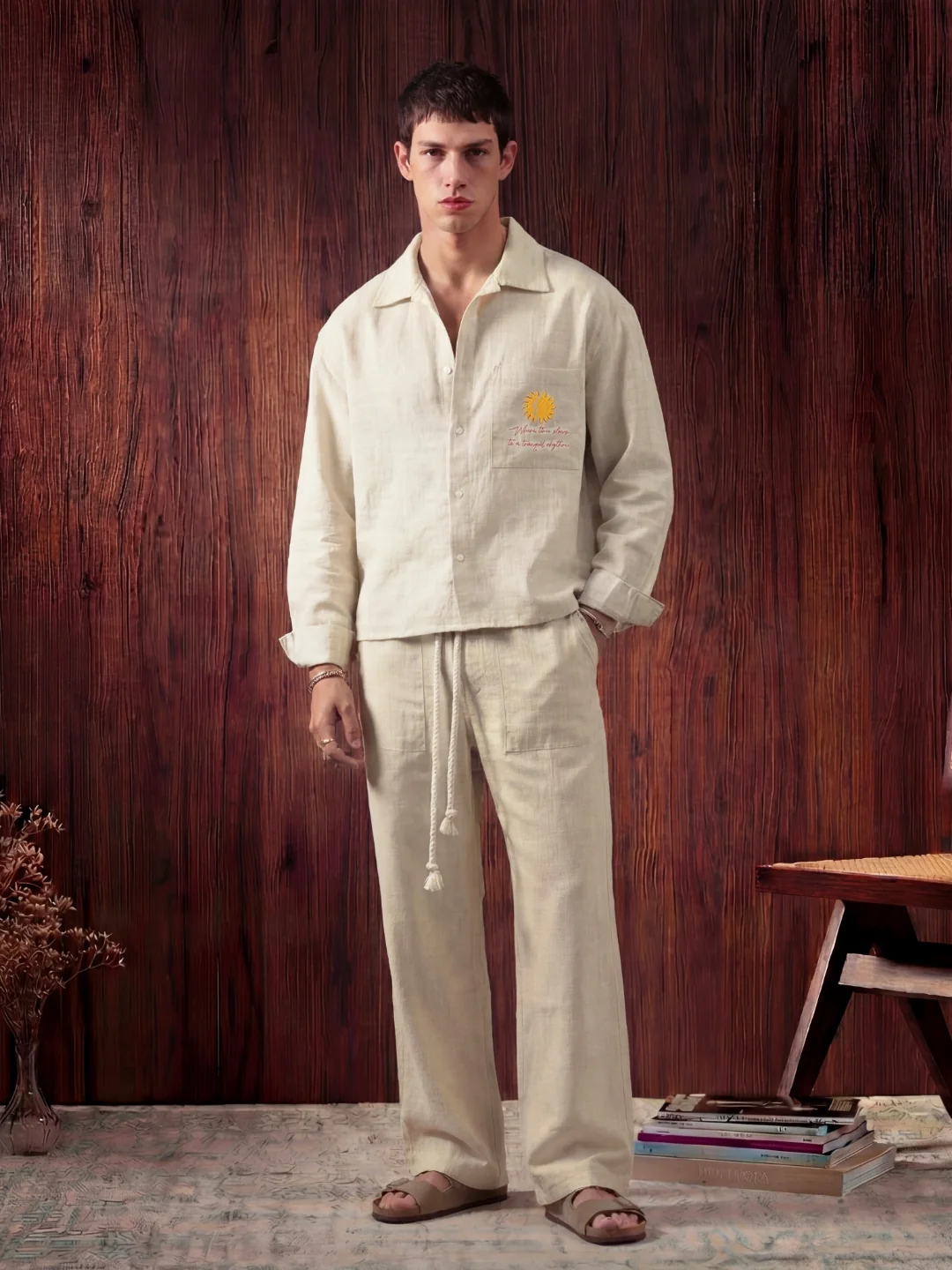 Sol Linen Shirt And Pant - Image 6