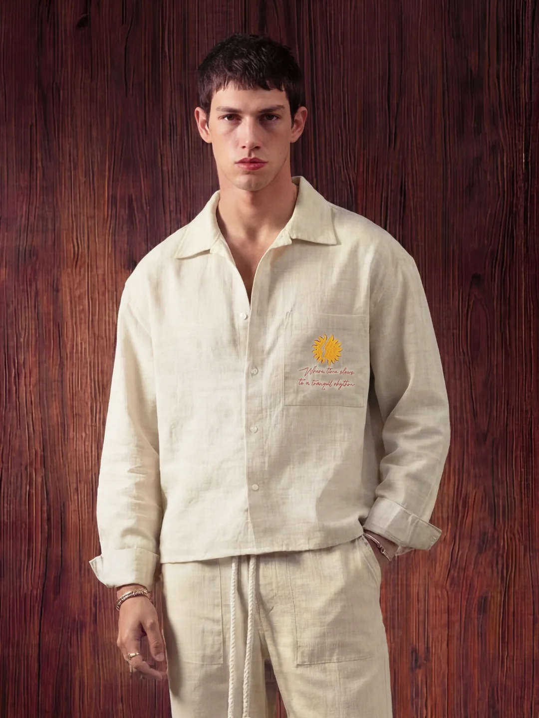Sol Linen Shirt And Pant - Image 9