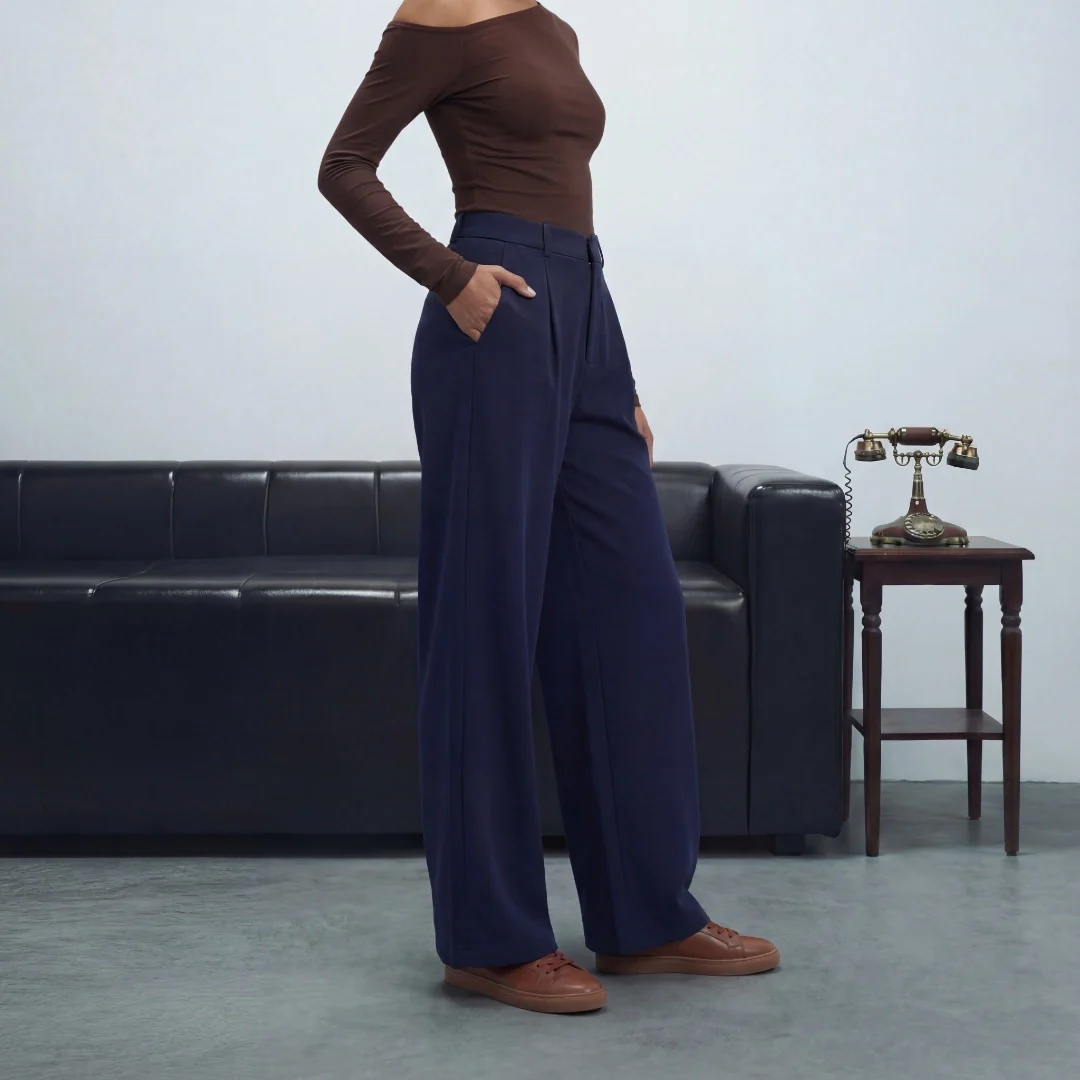 Tek Air™ High Waisted Side Pocket Straight Leg Work Pants - Image 8