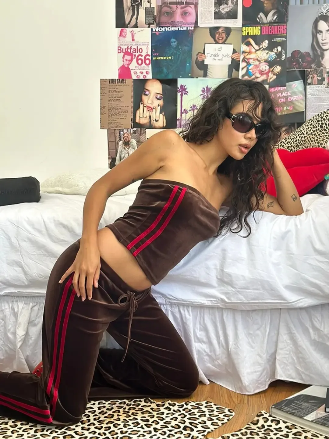 Velour Top and Trouser