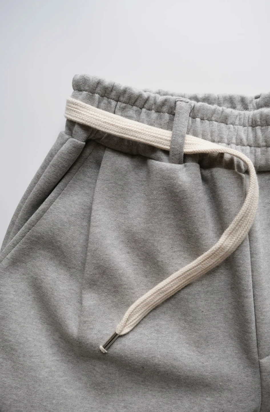 Wide Leg Pants With Cotton Belt - Image 9